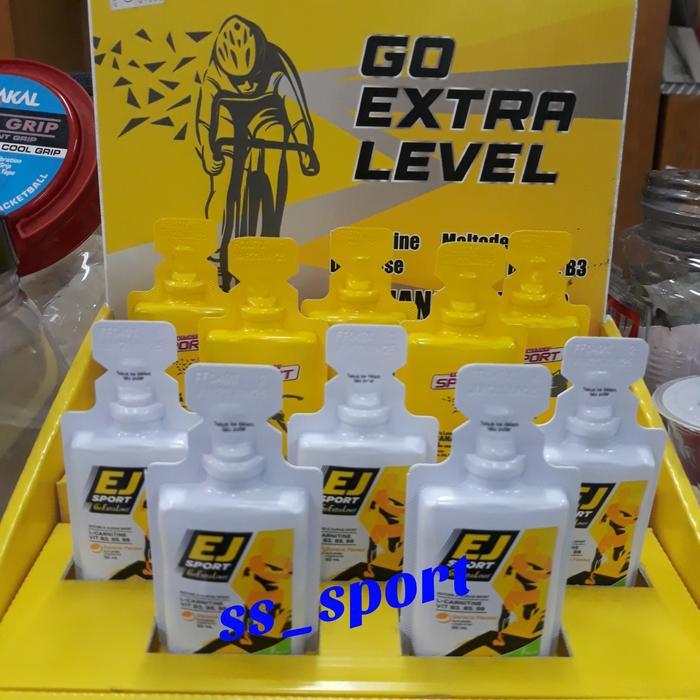 Gambar EJ sport gel Extra Joss Sport Gel energy stamina olahraga lari sepeda - orange dari SLSport undefined Tokopedia