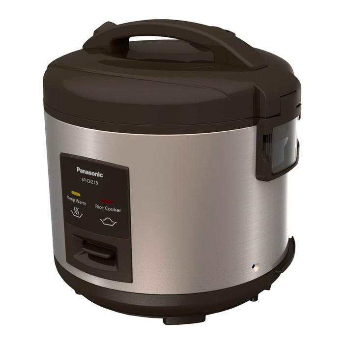Gambar PANASONIC - Rice Cooker 1.8 Liter 400 Watt SRCEZ18 GARANSI RESMI - Deep Brown dari ELEKTROPEDIA undefined Tokopedia