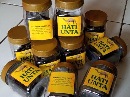 Gambar Ati Onta  Arab Kering 30 Gram Hati Unta Madinah Tanpa Gajih Obat Asma dari yasunlishop undefined Tokopedia