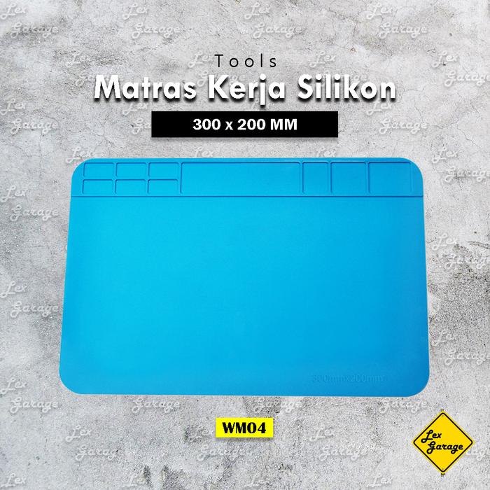 Gambar Alas Matras Solder Listrik Uap Gas Silicone Soldering Mat Mats - WM04 dari Lex Garage undefined Tokopedia