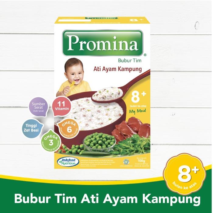 Gambar Promina Bubur Tim 8+ Month All Variant 100 gram - Ati Ayam Kmpung dari MASTER TOYS &amp; BABY SHOP undefined Tokopedia