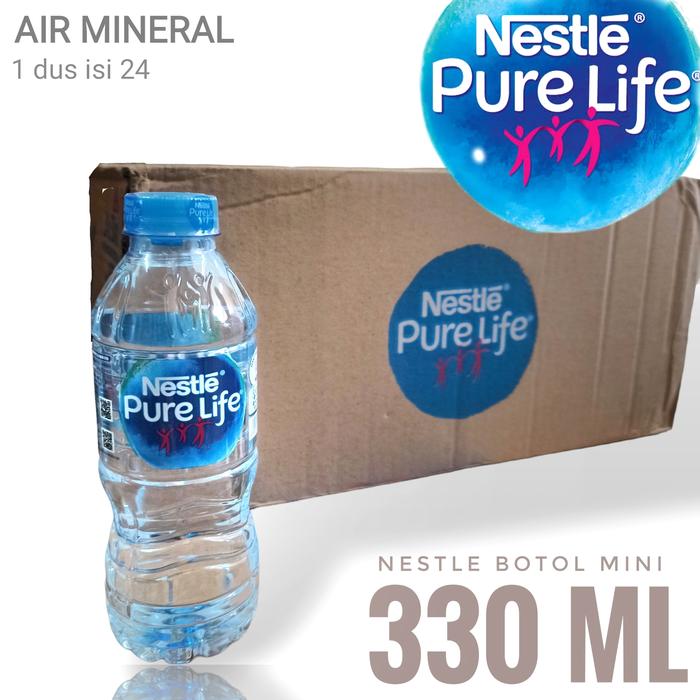 Gambar Nestle pure life botol 330ml dari tokkoleo undefined Tokopedia