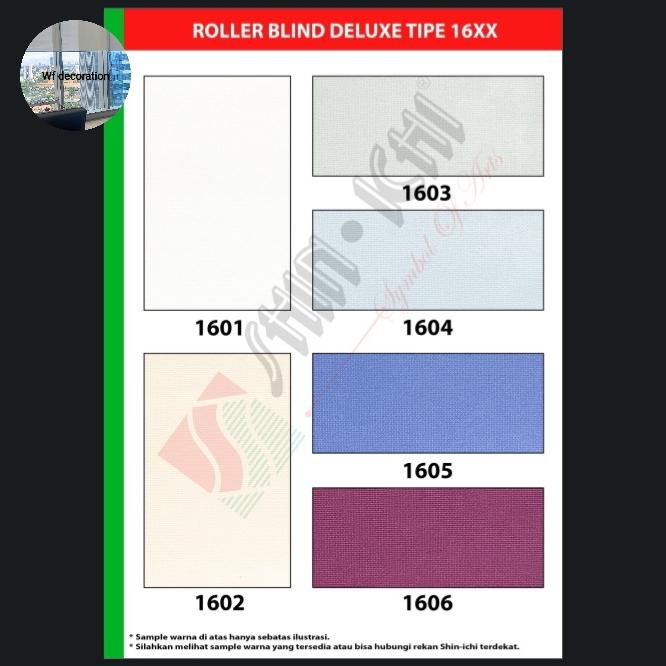 Gambar Roller blind chain system,standar - DELUXE dari WF Decoration undefined Tokopedia