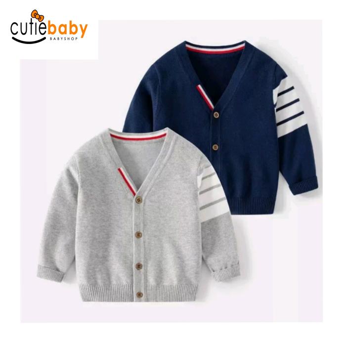 Jual MEL PREMIUM BOYS CARDIGAN SNI SHO OUTER ANAK LAKI-LAKI 2-6