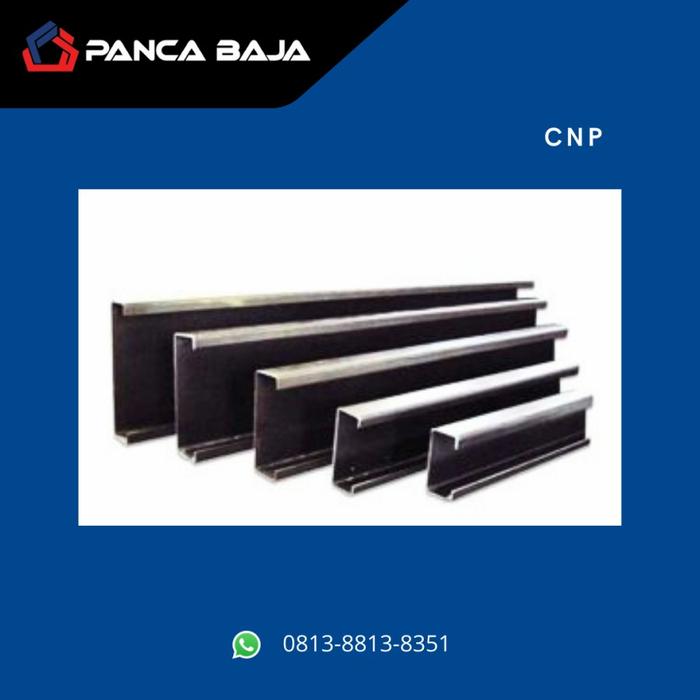 Gambar Besi CNP (Kanal C) 125 x 50 x 2 mm x 6M dari Toko Besi Panca Baja 01 undefined Tokopedia