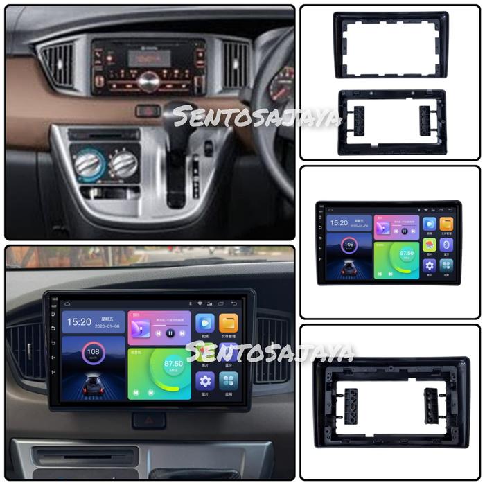 Gambar Frame Headunit 9 Inch TOYOTA CALYA / DAIHATSU SIGRA dari sentosajaya02 undefined Tokopedia