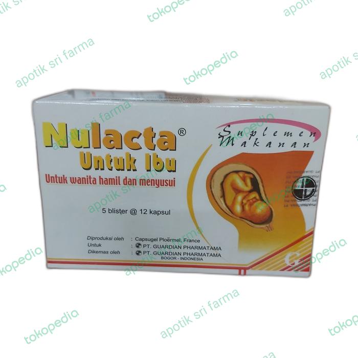 Gambar Nulacta untuk ibu (harga/box) dari Apotek Sri Farma_NEW undefined Tokopedia