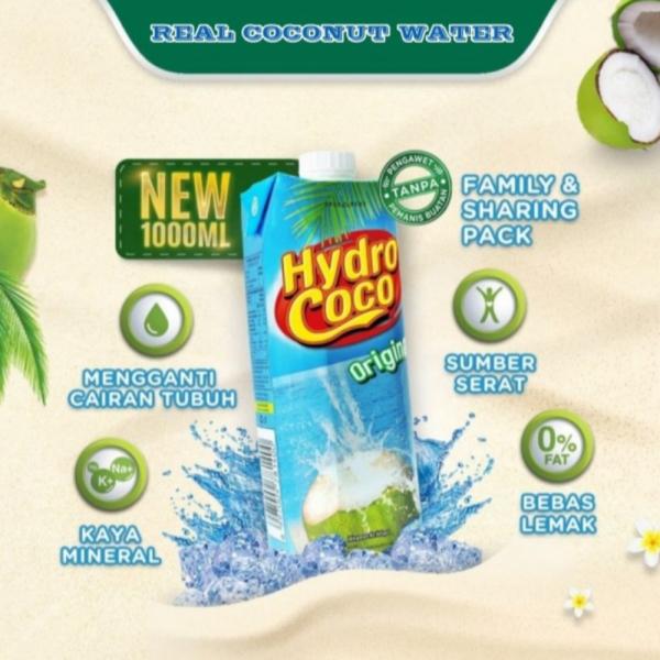 Gambar Minuman Air Kelapa Hydro Coco Original - 500 ml Khusus GojekGrab dari intaqalbi undefined Tokopedia