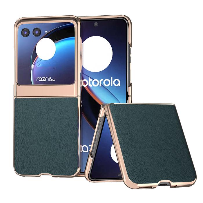 Gambar Case Motorola Razr 40 Ultra / Razr 40 Genuine Leather Luolai Series Phone - 2, Razr 40 dari All Case Impor undefined Tokopedia