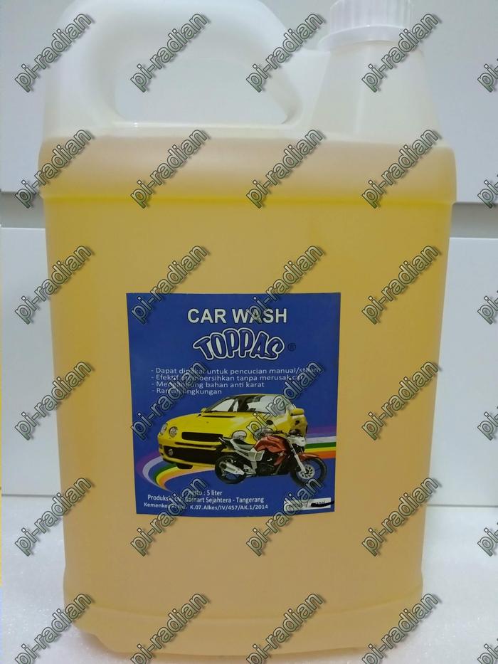 Gambar TOPPAS Sabun Cuci Shampoo Mobil Car Wash Netral/Wangi 5 liter 5L KURIR - Netral dari pi-radian undefined Tokopedia