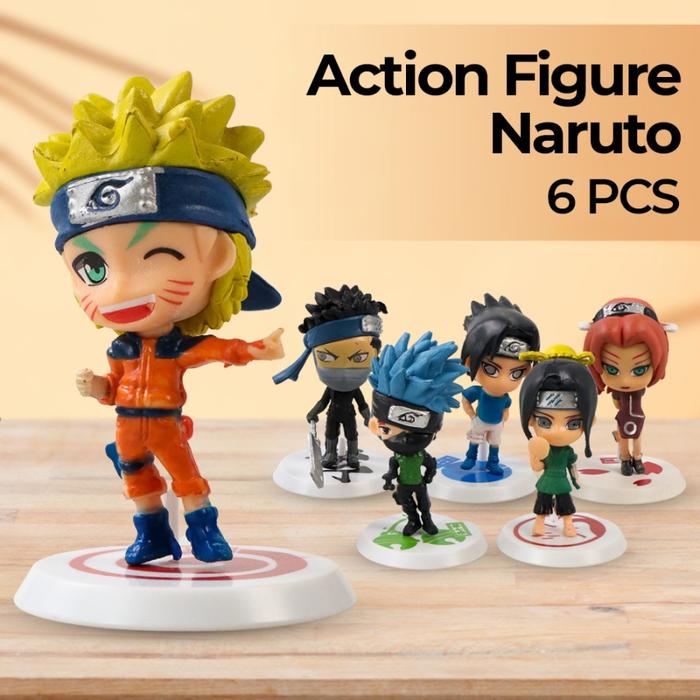 Gambar SUPERMALL Action Figure - Set Action Figure / Pajangan Mainan Anime - Naruto A dari Supermall Nusantara undefined Tokopedia