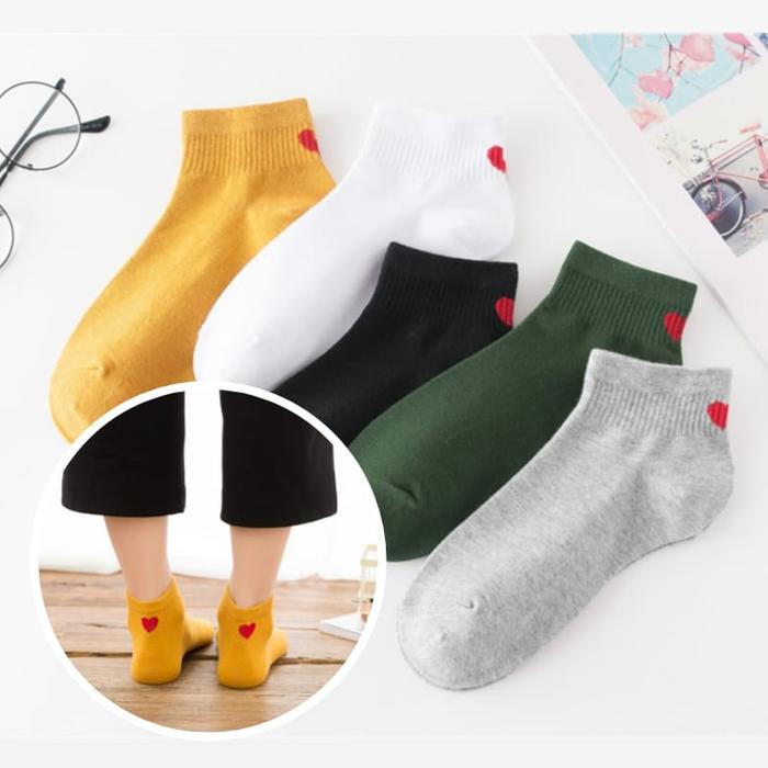 Gambar Kaos Kaki Motif Love Pendek - Kaus Kaki Sport Lucu - List Sport dari Garasi FP undefined Tokopedia