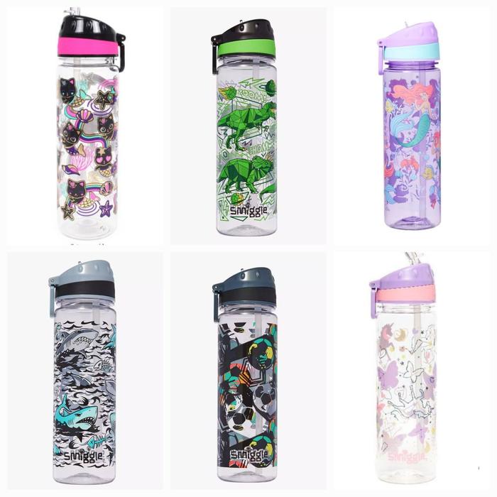 Gambar Drink Bottle Smiggle/ Ariel, Avenger, Dino, Black Cat, Unicorn, Soccer dari einstein toys shopp undefined Tokopedia