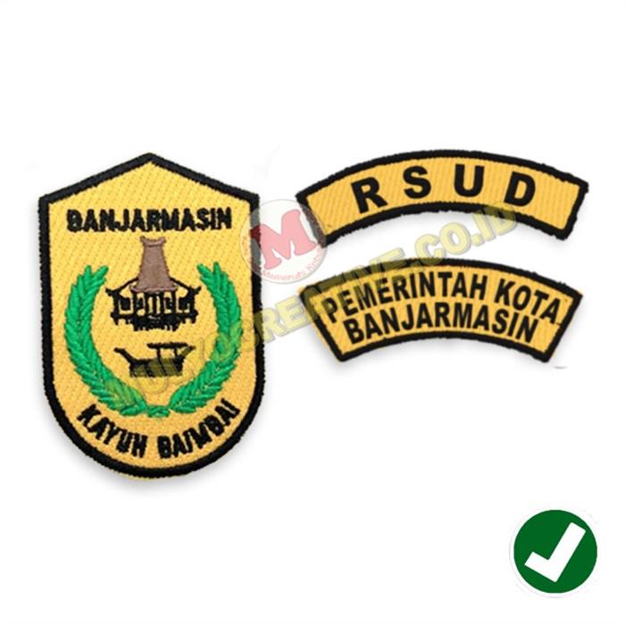 Gambar Bed Bordir Logo Dinas Kota Banjarmasin - Bordir Pemkot Banjarmasin - RSUD dari Mulyocreative co id undefined Tokopedia