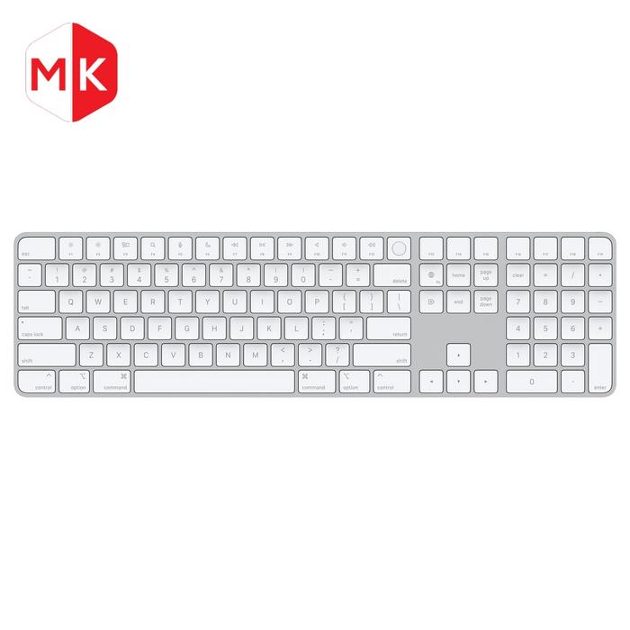 Gambar Apple Magic Keyboard 3 Touch ID with Numeric Keypad BNIB - Numeric, Putih dari Moekomputer undefined Tokopedia
