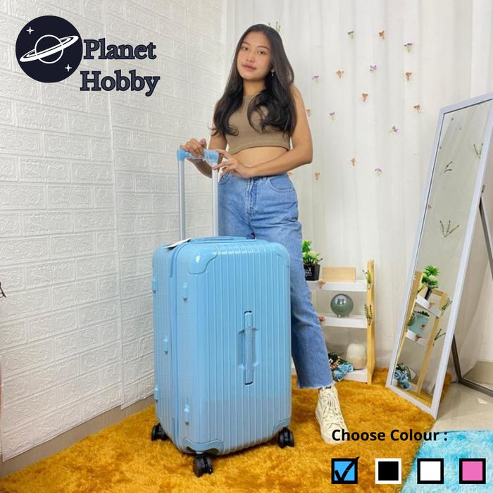 Gambar Koper Travel Kabin Bagasi Big Size Luggage 20 24 26 28 30 32 Inch - London Blue, 28inch dari Planet Hobby Indonesia undefined Tokopedia