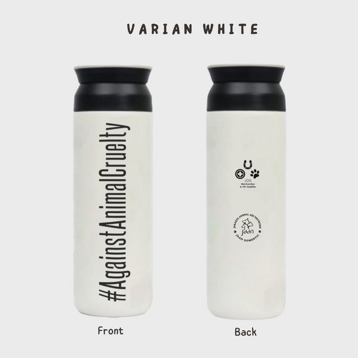Gambar Tumbler JAAN #AgainstAnimalCruelty - Putih dari JAAN Domestic Shop undefined Tokopedia