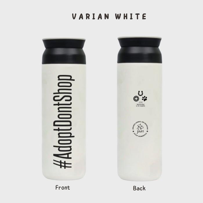 Gambar Tumbler JAAN #AdoptDontShop series - Putih dari JAAN Domestic Shop undefined Tokopedia