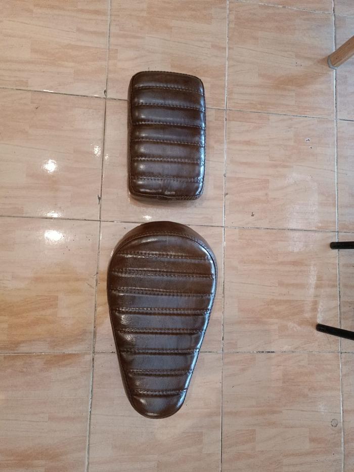 Gambar JOK CHOPER SINGLE HITAM CUSTOM SINGLE SEAT CHOPER BOBBER - 7 dari semangat baru motor yogyakarta undefined Tokopedia