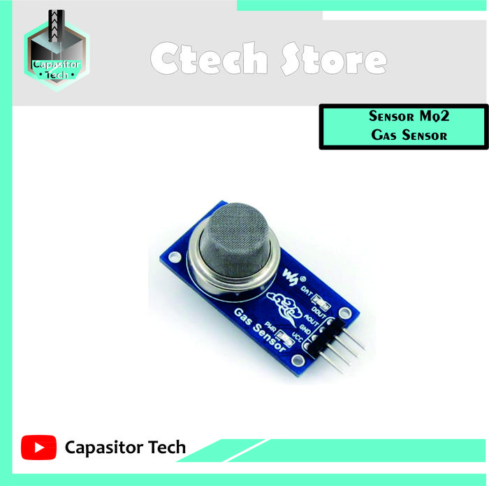 Jual MQ-2 MQ2 LPG Butane Methane Gas Smoke Sensor Module For Arduino ...