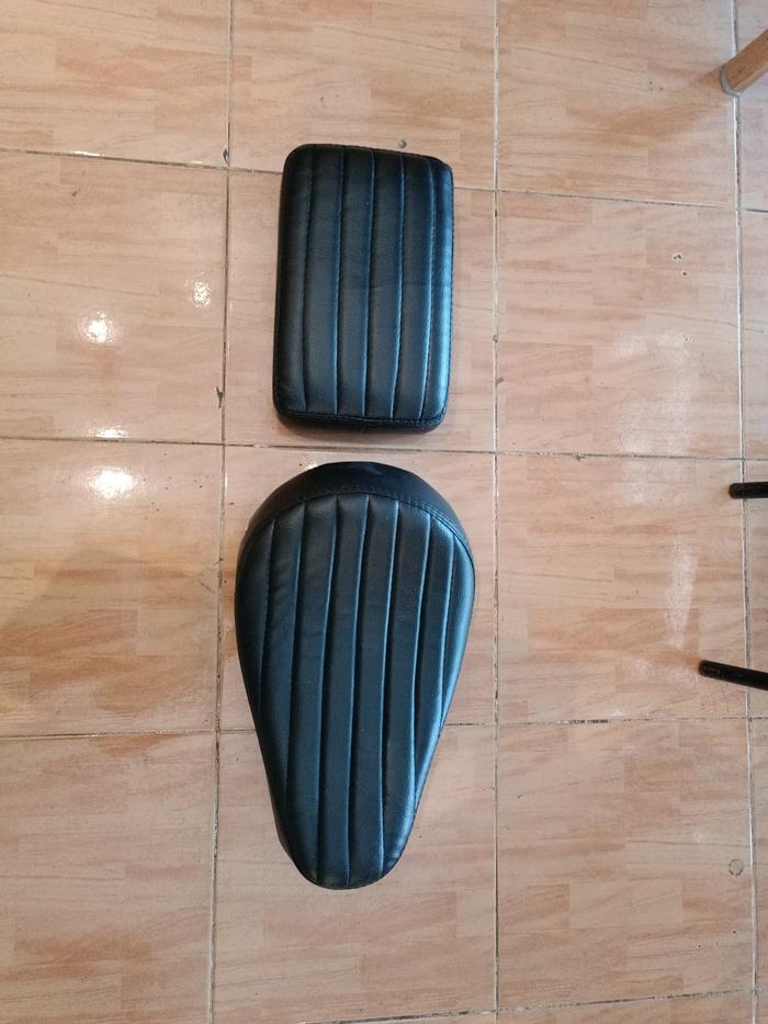 Gambar JOK CHOPER SINGLE HITAM CUSTOM SINGLE SEAT CHOPER BOBBER - 3 dari semangat baru motor yogyakarta undefined Tokopedia