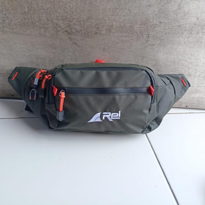 Gambar Tas Waist Bag Pria Arei Outdoor Gear Bahan Bimo Waterproof - Armi, Rei bimo wesbag dari rizalbag undefined Tokopedia