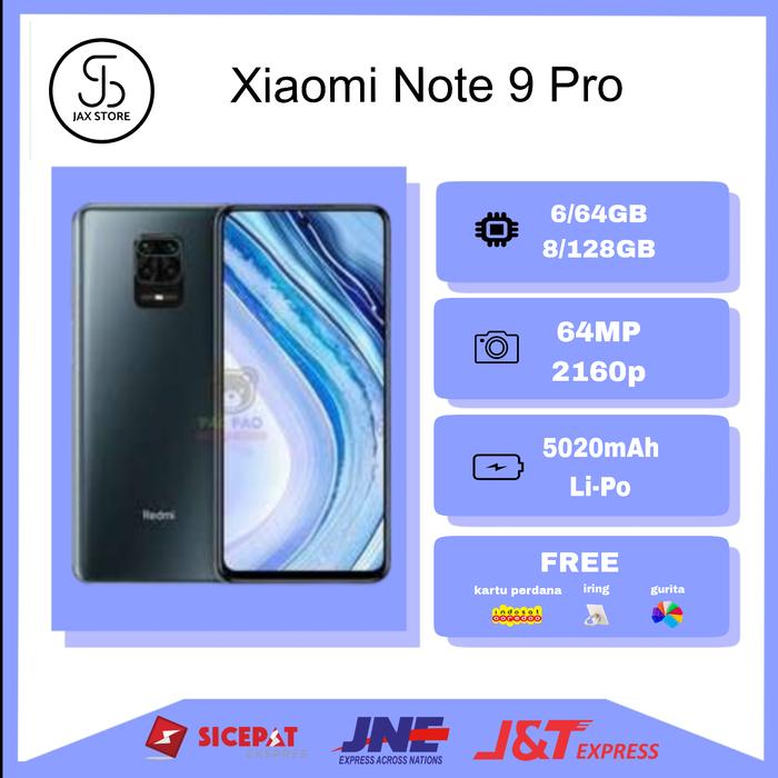 Jual XIAOMI REDMI NOTE PRO [6/64GB, 8/128GB, GARANSI RESMI