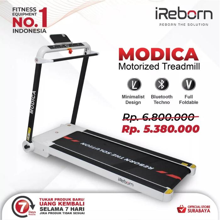 Jual TREADMILL ELEKTRIK iREBORN (MODICA) Kota Pekanbaru Toko