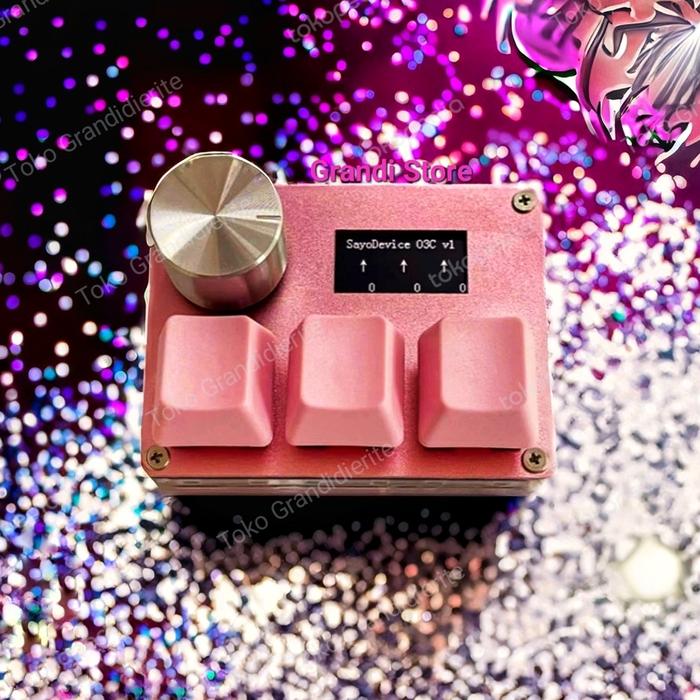 Gambar O3C Keypad Rapid Trigger Hall Effect Switches For Osu! (wooting) - Special Pink, Gateron KS-20 dari Toko Grandidierite undefined Tokopedia