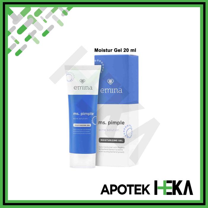 Gambar Emina Ms. Pimple Acne Solution Series - Moist Gel 20 ml dari Apotek Heka Semarang undefined Tokopedia