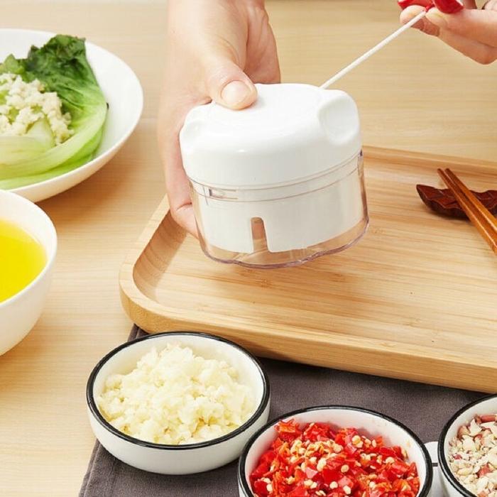 Gambar Mini Food Chopper Tarik Tangan Manual / Blender dari blesstoresurabaya undefined Tokopedia