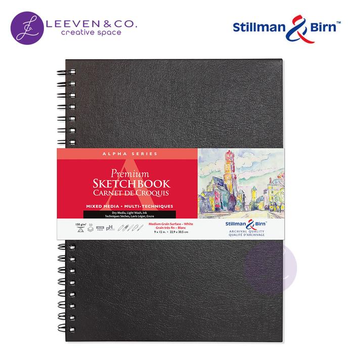 Gambar STILLMAN & BIRN 150GSM SKETCHBOOK WIREBOUND A4 (9 X 12 INCH) PORTRAIT - ALPHA dari LeevenCo undefined Tokopedia