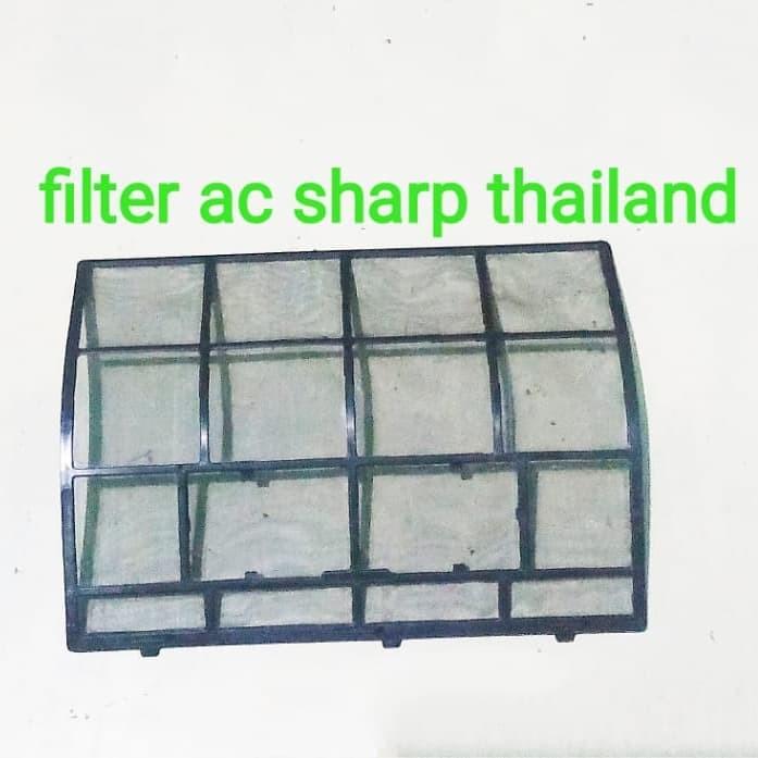 Gambar Saringan Udara Filter Angin Indoor Ac Sharp Plasma Cluster Original - model 1 dari KaryaTeknikAC undefined Tokopedia