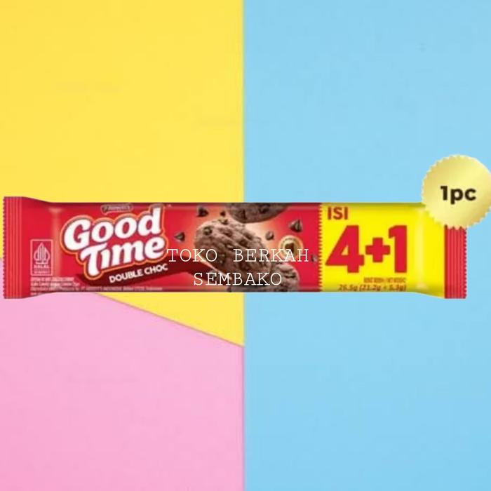 Gambar Arnott's Good Time Double Choc Isi 4+1 / Biskuit Cookies 1pcs dari Toko Berkah Sembako. undefined Tokopedia