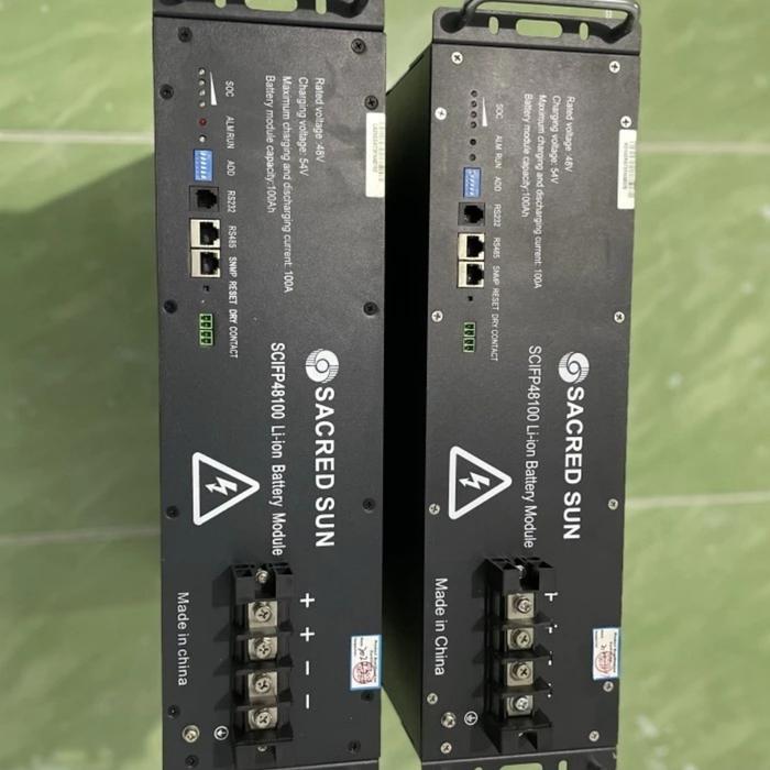Gambar Baterai lifepo4 48V 100ah Sacred Sun Petir dari Rumah Solar Bekasi undefined Tokopedia