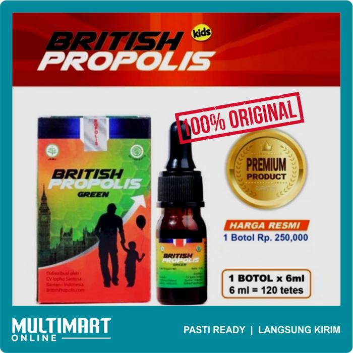 Gambar British Propolis Kids Original Propolis Britis Green Buat Anak 6ml - 1 BOTOL dari Multimart Online Shop undefined Tokopedia