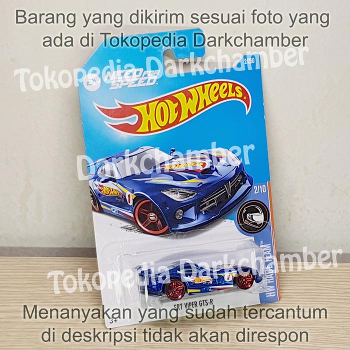 Gambar Hot Wheels Dodge SRT Viper GTS-R - Biru dari Dark Chamber undefined Tokopedia