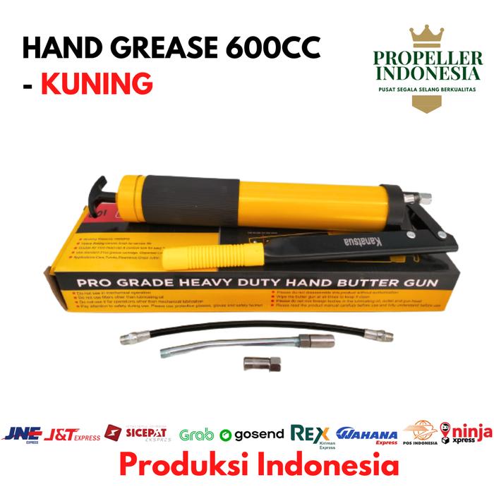Gambar Pompa Gemuk Tangan Hand Grease Gun 500CC 600cc - Pompa Kuning dari propellerindonesia undefined Tokopedia