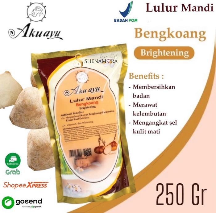 Gambar Aku Ayu Lulur Mandi Brightening 250gr - Bengkoang dari Shenamora undefined 3 Tokopedia