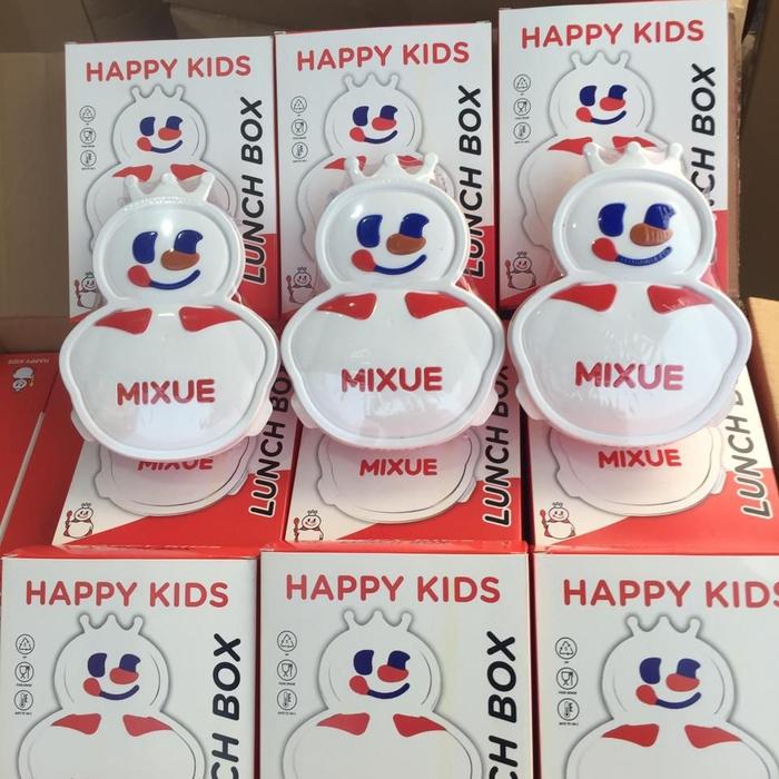 Gambar Kotak Makan Mixue Lunch Box Anak Karakter Mixue - LUNCH NON BOX dari Olin Official Store undefined Tokopedia