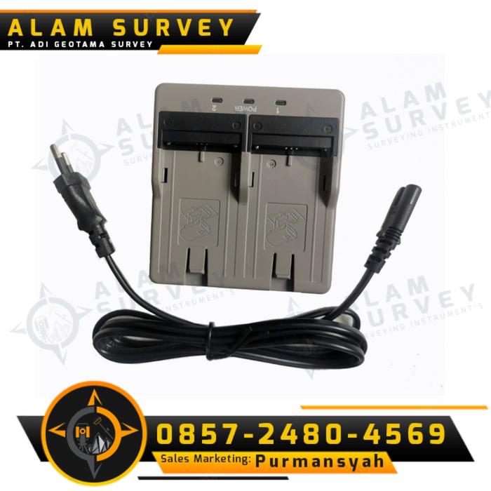 Gambar Charger CDC-77 Baterai Total Station Topcon TS Sokkia Battery CDC77 dari ALAM SURVEY Store undefined Tokopedia