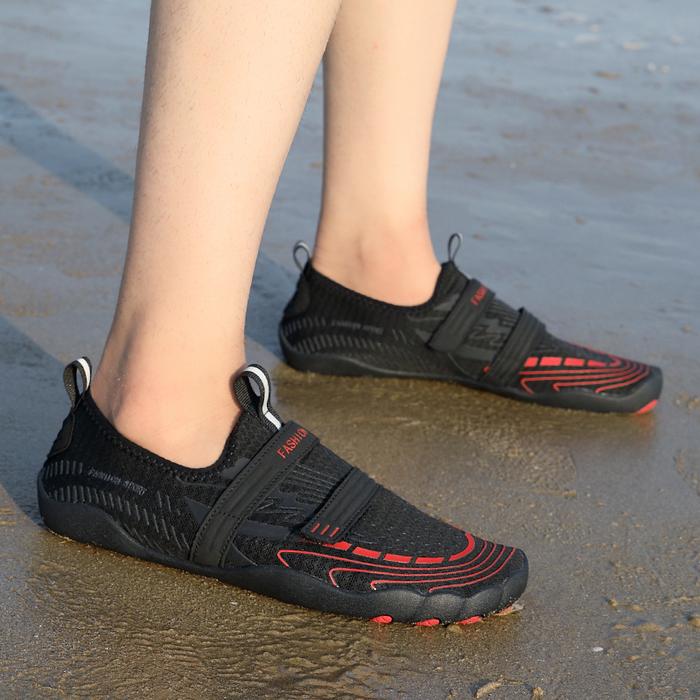 Gambar Sepatu Pantai  Renang Surfing Snorkling Rafting Selam Aqua Shoes - Hitam 652, 44 dari MiAdoo undefined Tokopedia