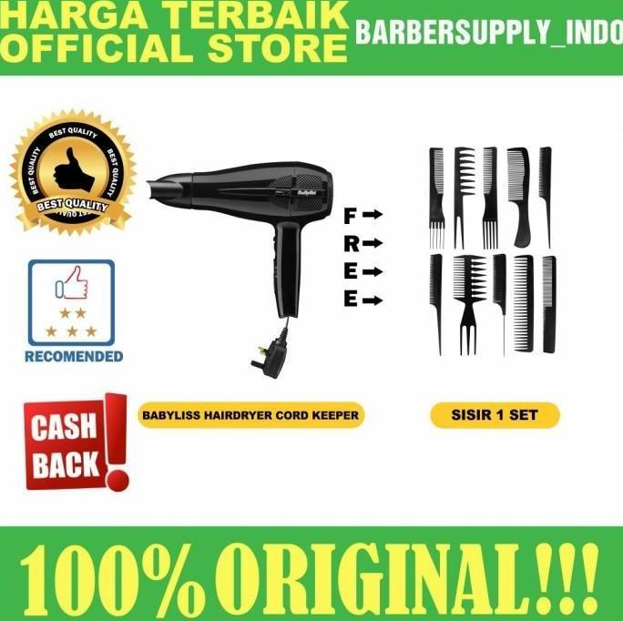 Jual Terlaris Babyliss Hair Dryer 2100 Watt Cordkeeper Hairdryer