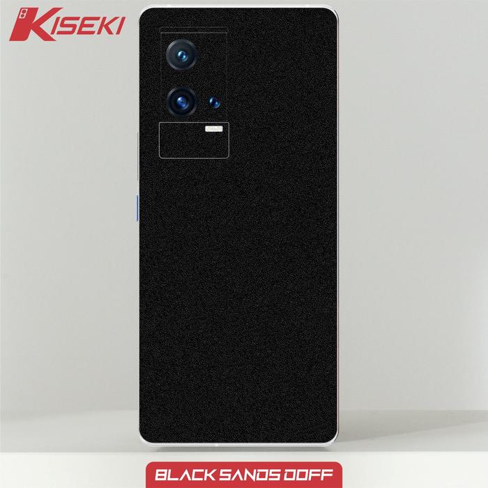 Gambar Kiseki Skin Vivo IQOO 8 Pro  Back Case Carbon Leather Custom - Black sand Doff dari Kiseki Skin undefined Tokopedia