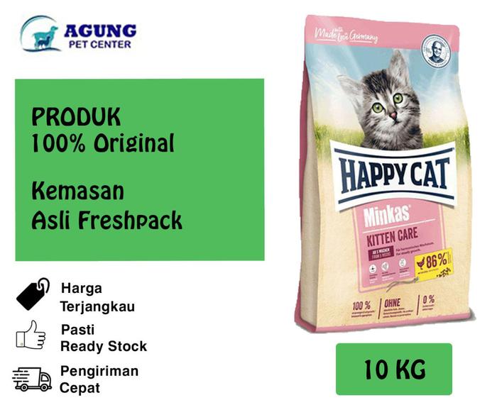 Cat Adoption Rescue Kitten Care Happy Cat Minkas Kitten Care 10kg