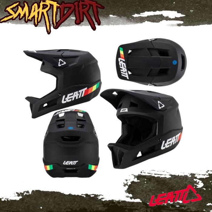 Gambar HELM MTB LEATT GRAVITY 1.0 BLACK HELMET LEATT GRAVITY 1.0 ORIGINAL - M dari SMARTDIRT undefined Tokopedia