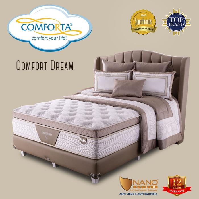 Jual Comforta Spring Bed Type Comfort Dream Full Set, 200x200
