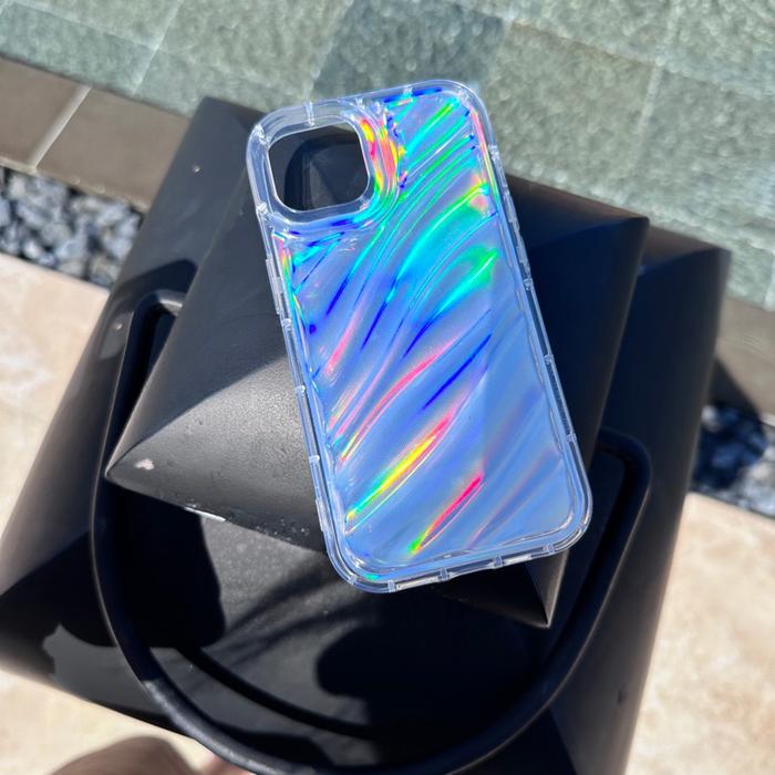 Gambar Dazzle Wave Case - Softcase Fullcover Casing - DAZZ. WHITE, IP 15PRO dari pipop.case undefined Tokopedia