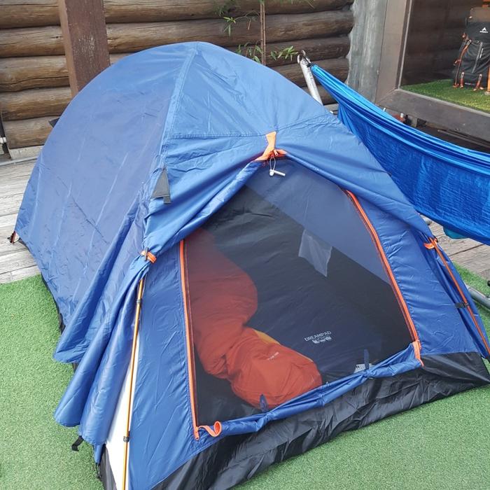 Gambar Tenda Eiger Flash 2P Tent Tenda Camping Hiking Outdoor Original - Biru dari Faruq outdoor undefined Tokopedia