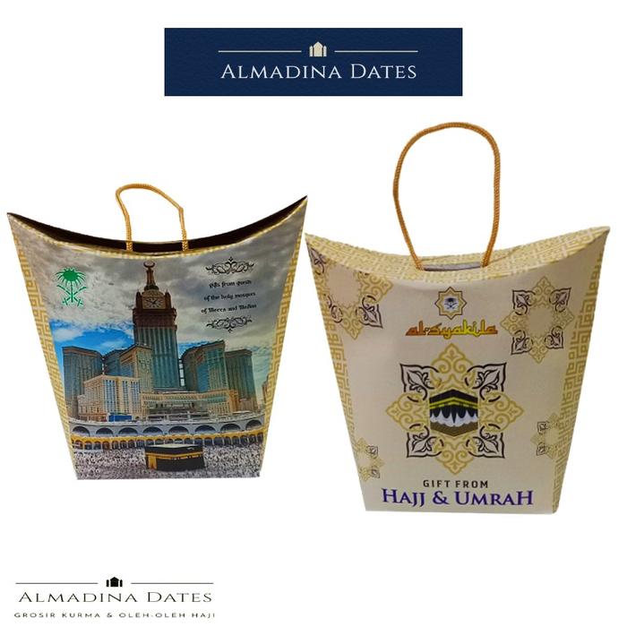 Gambar PAPER BAG OLEH-OLEH HAJI & UMROH/ TAS OLEH-OLEH HAJI - Cream dari Almadina Dates undefined Tokopedia